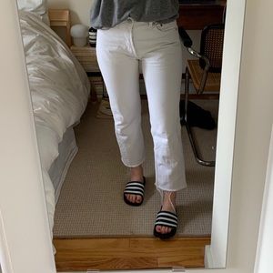 white vintage levi’s 501